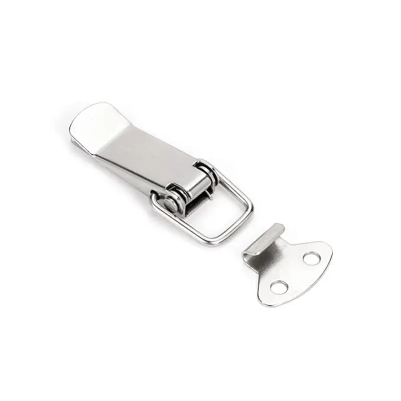 Stainless Steel Duck Bill Box Lock, Heavy Duty Luggage Buckle Clip, Luggage Latch Lever Lock, Suitable for Box, Toolbox, Drawer, Cabinet & Chest 0
