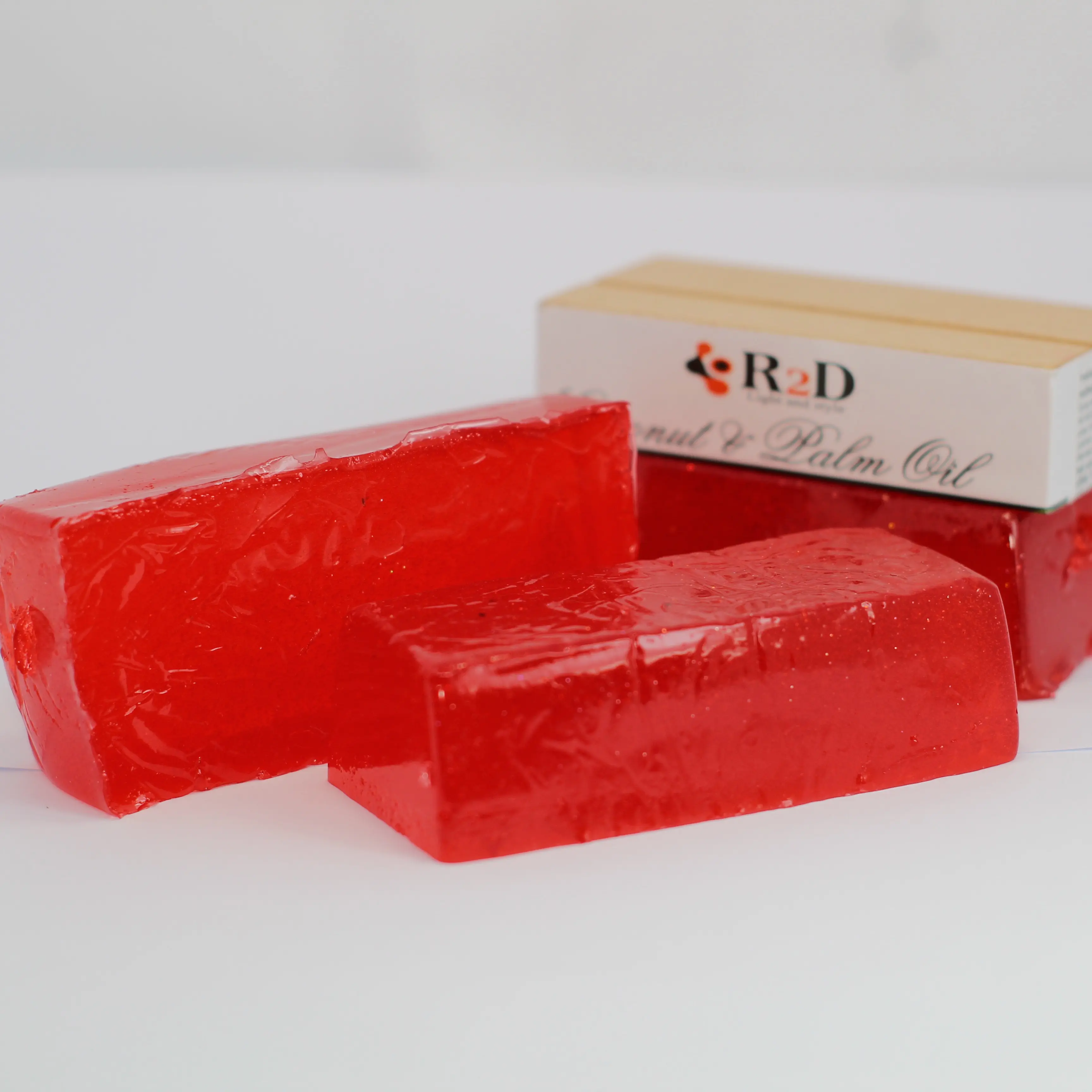 Sáp Gel Trong Suốt Nhiều Màu Từ Shop R2D Dùng Làm Nến Gel Trang Trí.