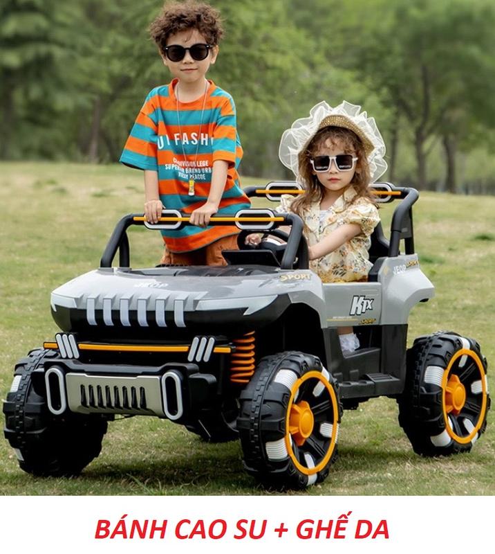 Xe ô tô điện trẻ em, xe ô tô địa hình A.B.M 8688 cho bé trọng tải 80kg_Hulk.Kids
