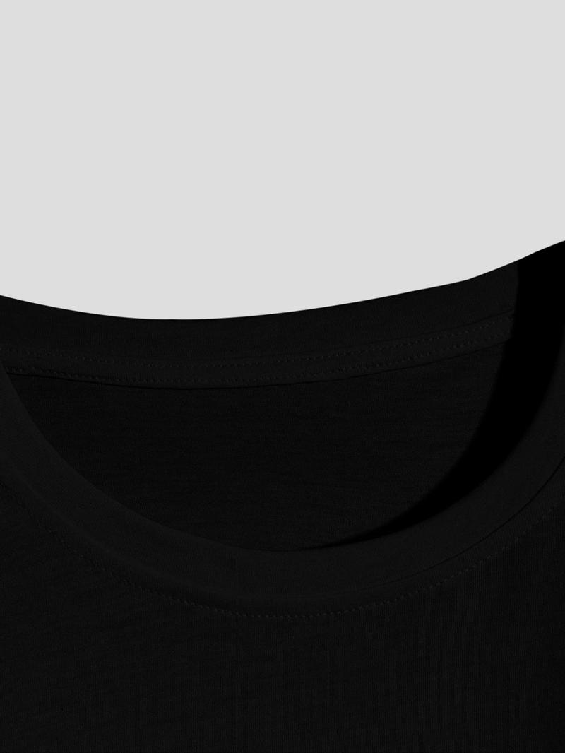 Product Introduction of Men's Letter Print Round Neck Sweatshirt, Loose Casual Long Sleeve Pullover for Fall & Winter, Men's Clothes for Daily Wear 7