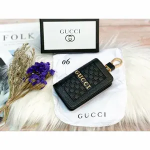 Dijual Gantungan Kunci GC Dompet SNTK Mobil Motor Branded PREMIUM Quality - GC 6 BLACK Terlaris Tbk