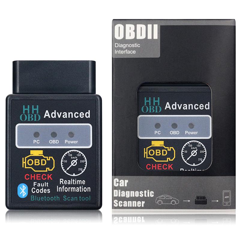 Product Introduction of HH OBD V2.1 Epistar Bluetooth Automotive Fault Detector ELM327 OBD2 Car Diagnostic-Tool Wireless Scanning Tool For a Variety Of Car Models 21