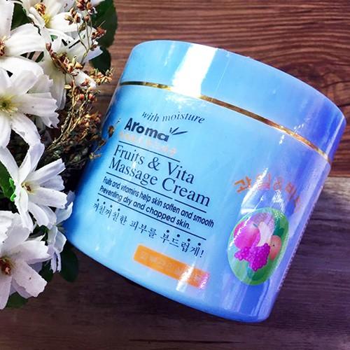 Kem massage trái cây Aroma Fruit Vita Massage Cream 480ml 3