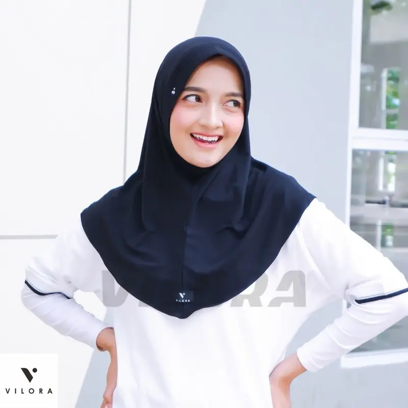 Jilbab Vilora Sport Volley bergo hamidah 1