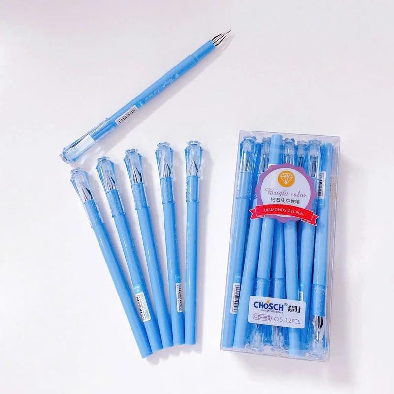  Hộp 12 Cây Bút Gel Chosch CS956 Ngòi 0.5mm   12 Cây Hộp   