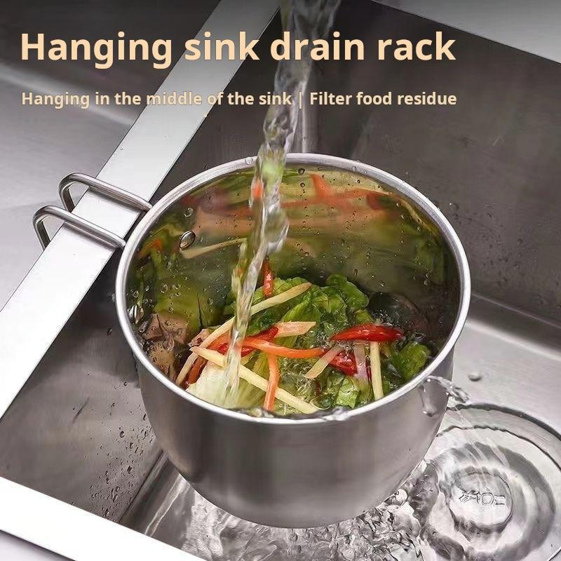 Product Introduction of Rổ Ráo Nước Treo, Dụng Cụ Tách Đa Năng, Để Rửa Rau Củ, Cho Bồn Rửa Nhà Bếp 2