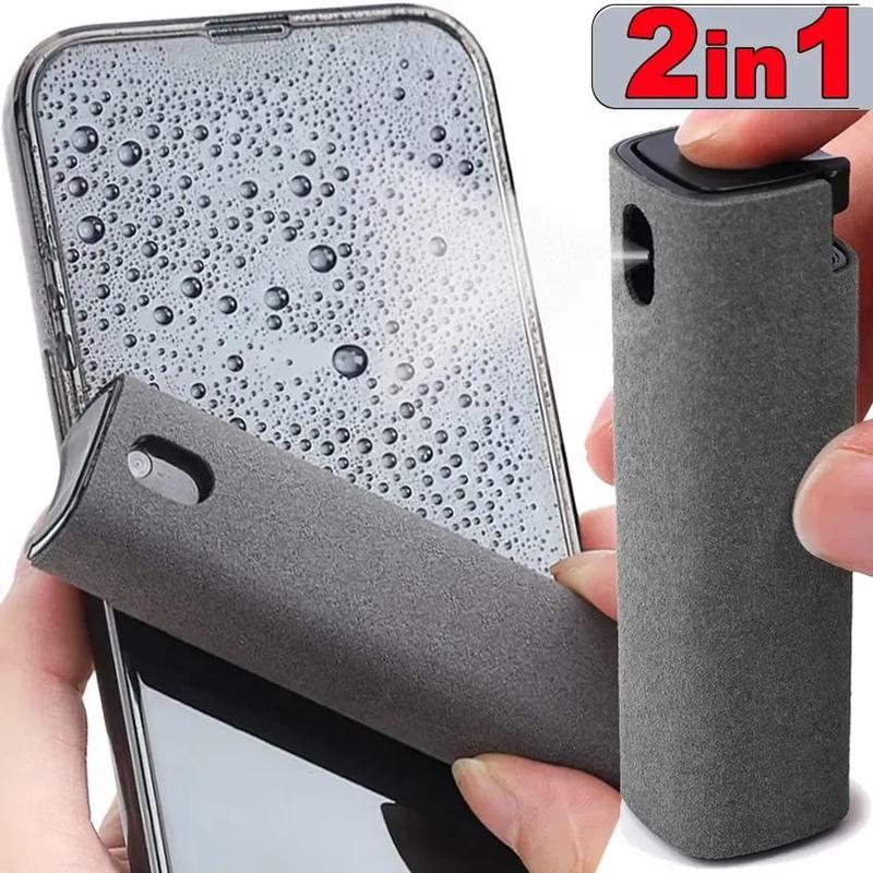 Ultrafine fiber screen cleaning spray bottle mobile phone Ipad computer ...