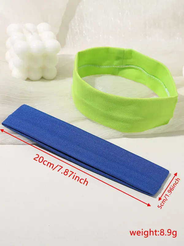 Solid Color Hair Band (18pcs), Sporty Elastic Hair Band for Ponytails, Ponytail Hair Accessories for Women & Girls, Minimalist Headwear Suitable for Sports Outdoors Yoga Thick Hair Hairstyles 1