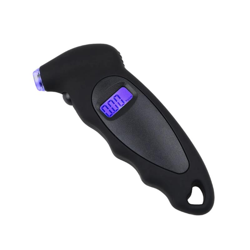 Product Introduction of Car Portable Digital LCD Tyre Tire Air Pressure Gauge Tester Tool Car Safety Tool Handheld Tyre Gauge Backlight High Precision 32