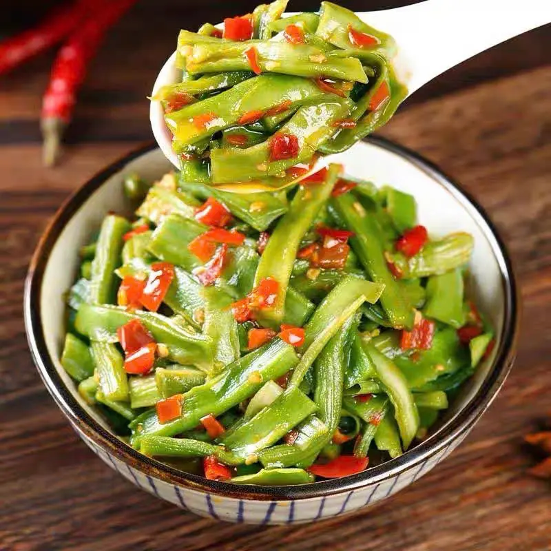 Rau Tiến Vua Xào Ớt Hồ Nam Giòn Ngon Hộp 280g - Ăn Vặt 492 4