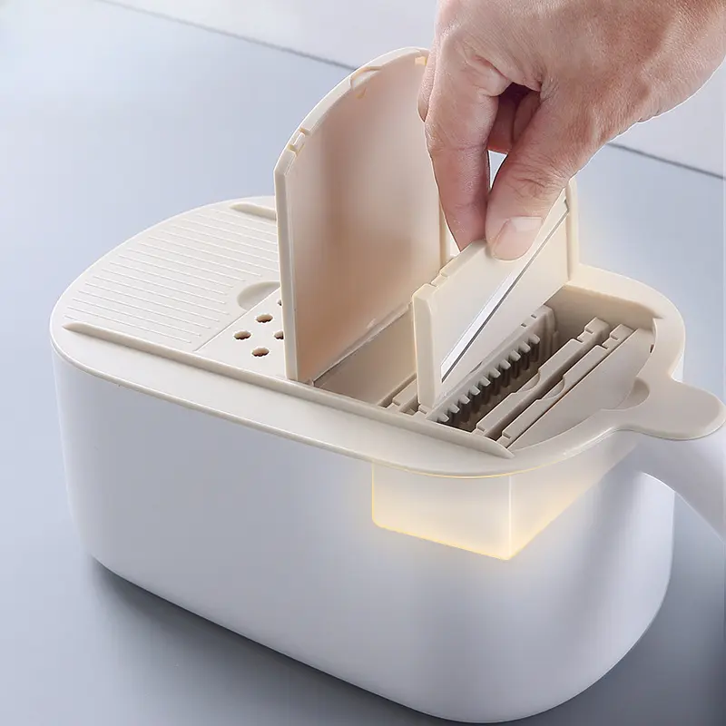 Đồ Tạo Tác Cắt Rau Nhà Bếp Lụa Khoai Tây Đồ Gia Dụng Đa Chức Năng Cắt Lát Chanh Máy Cắt Lụa Bào Máy Cắt Lát" Giao Hàng Trong Vòng 24 Giờ" 2