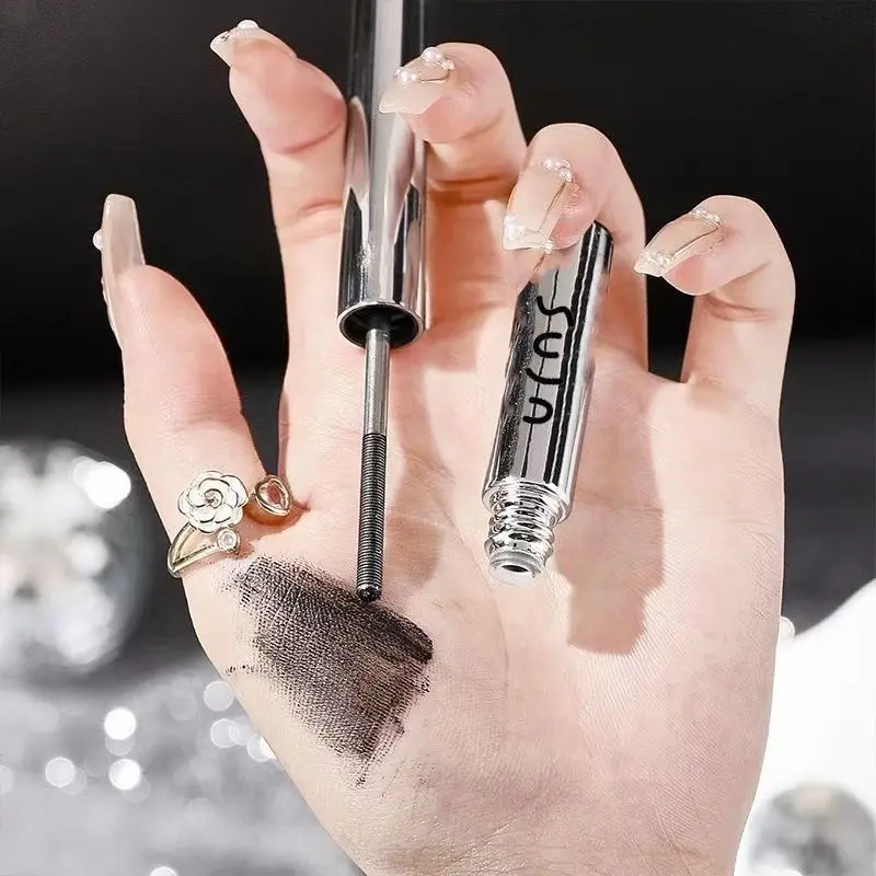 Mascara 3d, 6D, Không thấm nước, Cong, Không vảy, Định Hình, Ống Thép Tự Nhiên, Đế Lông Mi, Mỹ Phẩm Làm Đẹp Vẽ Lông Mi 3