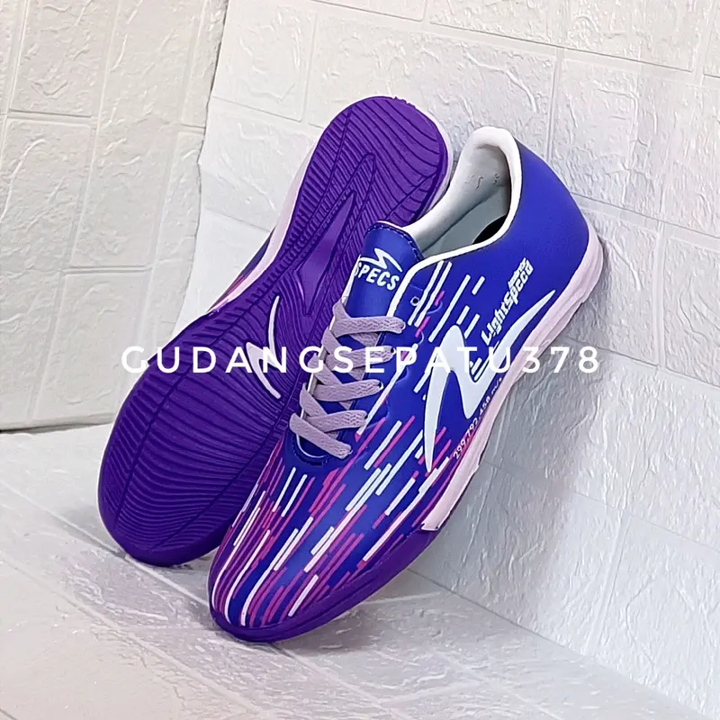 Sepatu Futsal SPECS Lightspeed Reborn Ungu Terbaru 1