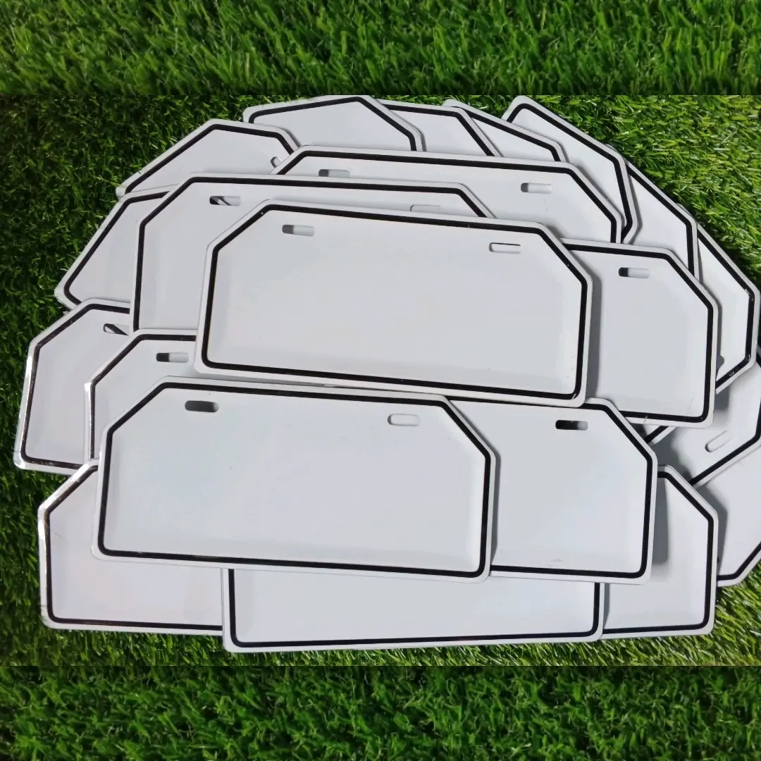 Blank 4x9 Galvanized Metal for Motorcycle (BLANK ONLY)