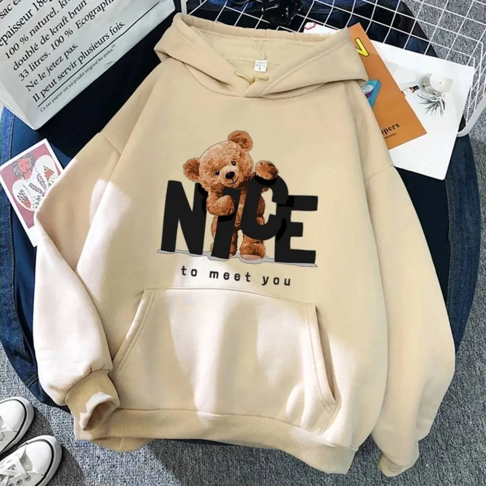 Jaket Sweater Hoodie Anak Perempuan Anime Teddy Bear Nice Usia 5-15Tahun Terbaru Dan Termurah Fashion