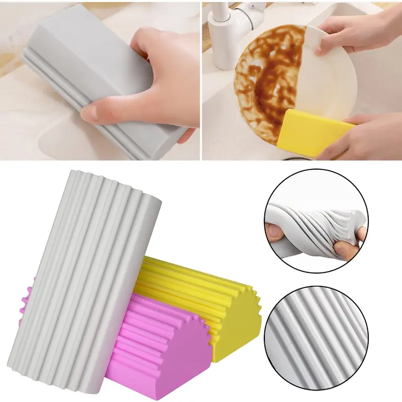 Miếng Bọt Biển Thấm Hút Mạnh Đa Chức Năng, Phụ Kiện Làm Sạch, Miếng Bọt Biển Làm Sạch Nhà Cửa 1