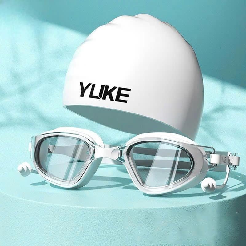 Product Introduction of Kính bơi, mũ bơi người lớn YUKE, Kính bơi chống sương mù chống thấm nước , kính bơi nam nữ Mũ bơi lội 14