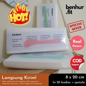 [Per Pack] Kain Waxing / Kertas Waxing / Waxing Strip / Reguler Removal Wax Pencabut