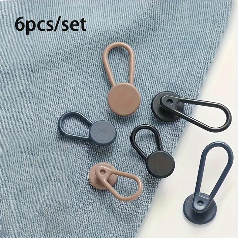 Thiết Bị Mở Rộng Và Mở Rộng Eo Quần Jean, Bộ 6 Chiếc, Nút Mở Rộng Eo, Nút Điều Chỉnh Đàn Hồi, Nút Đa Chức Năng, Không Cần Đinh Viền, Có Thể Tháo Rời   nhỏ  mini       làm     gương    hello  kitty    chải      mini phồng tóc hair  mold    lược lược tròn 2