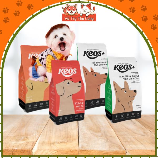  Thức Ăn Hạt Cho Chó Hỗ Trợ Tiêu Hóa Keos 400g 