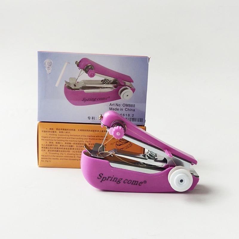 Product Introduction of 1/9pcs Portable Manual Sewing Machine Set for Travel and Business Travel Suitable for Home Use Mini Sewing Machines Are Easy To Carry 26
