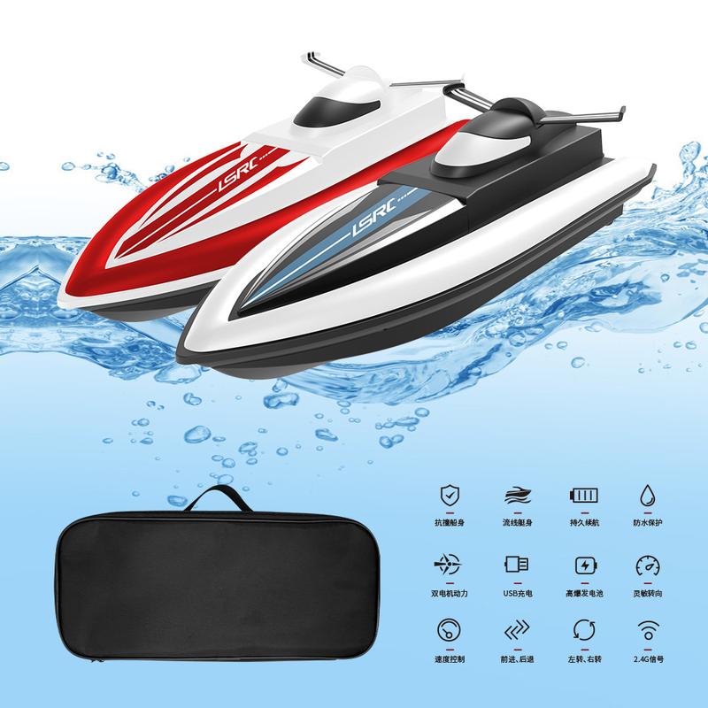 B8 Remote-Control Ship High-Speed Rowing Summer Water Cross-Border Toy ...