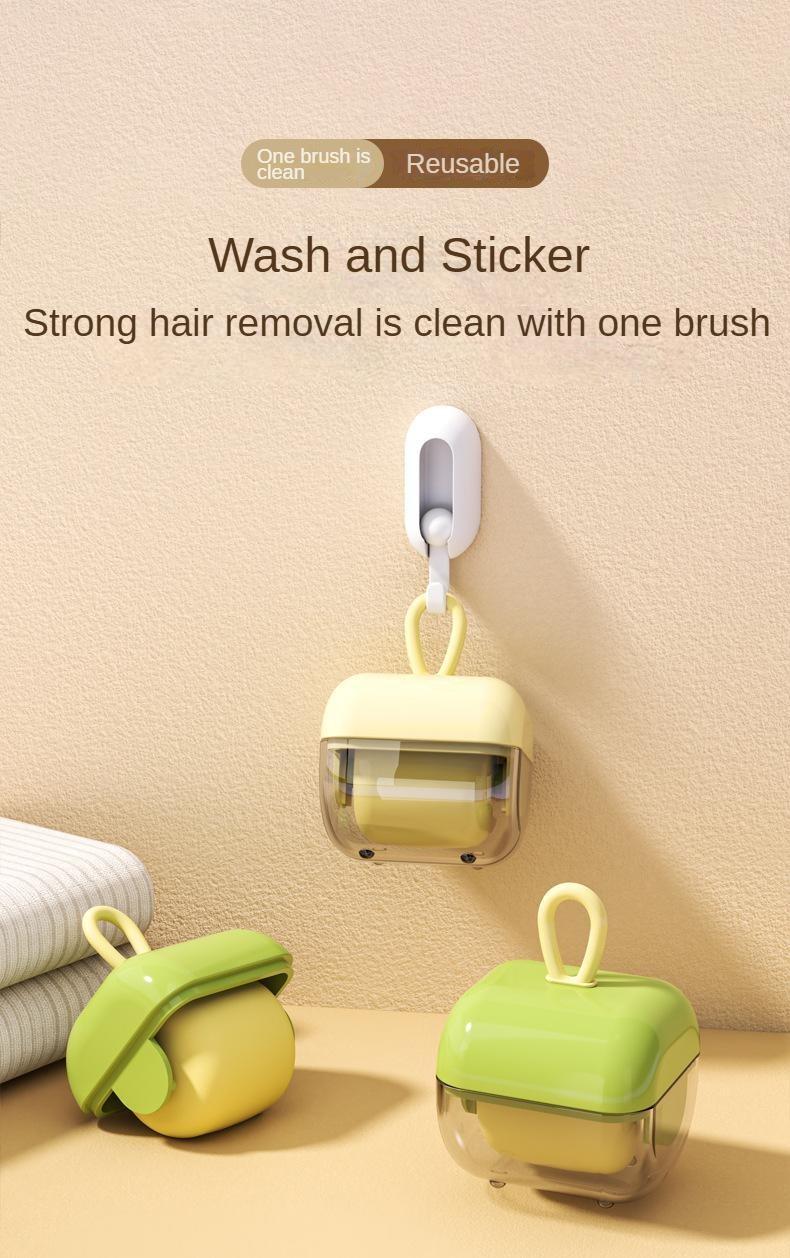 Product Introduction of Washable Household Lint Roller Multi-Functional Reusable Cleaning Hair Removal Ball Portable Household Non-Damaging Clothes Roller Type 0