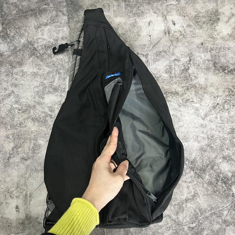 Product Introduction of Balo đeo chéo Kavu Rope Bag Black 7