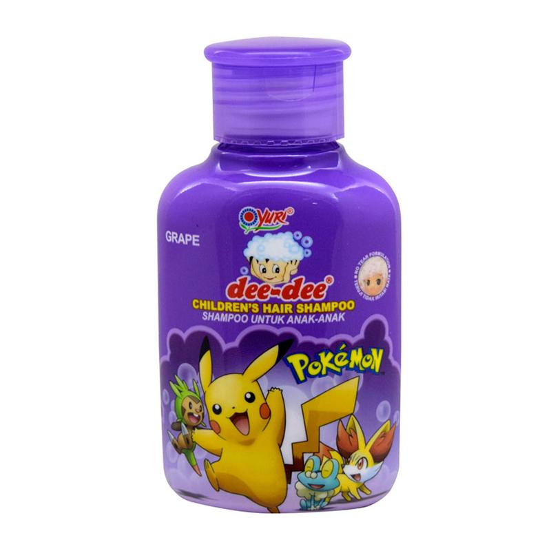 [AMAN DIMATA] [SHAMPOO BAYI & ANAK] [45ML] YURI DEE DEE SHAMPOO Botol 45ml DEE DEE Sampo anak Dee-dee | Grape Anggur | Strawberry | Orange Jeruk | Apel Apple 2