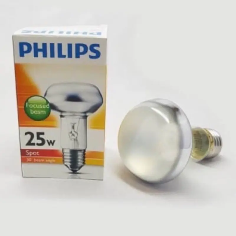 Lampu UVA Philips Pemanas Reptil Kadal Kura Torto Sulcata Pardalis Ayam KFC