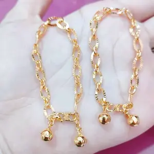 gelang tangan rantai dewasa nori ukir krincing titanium motif