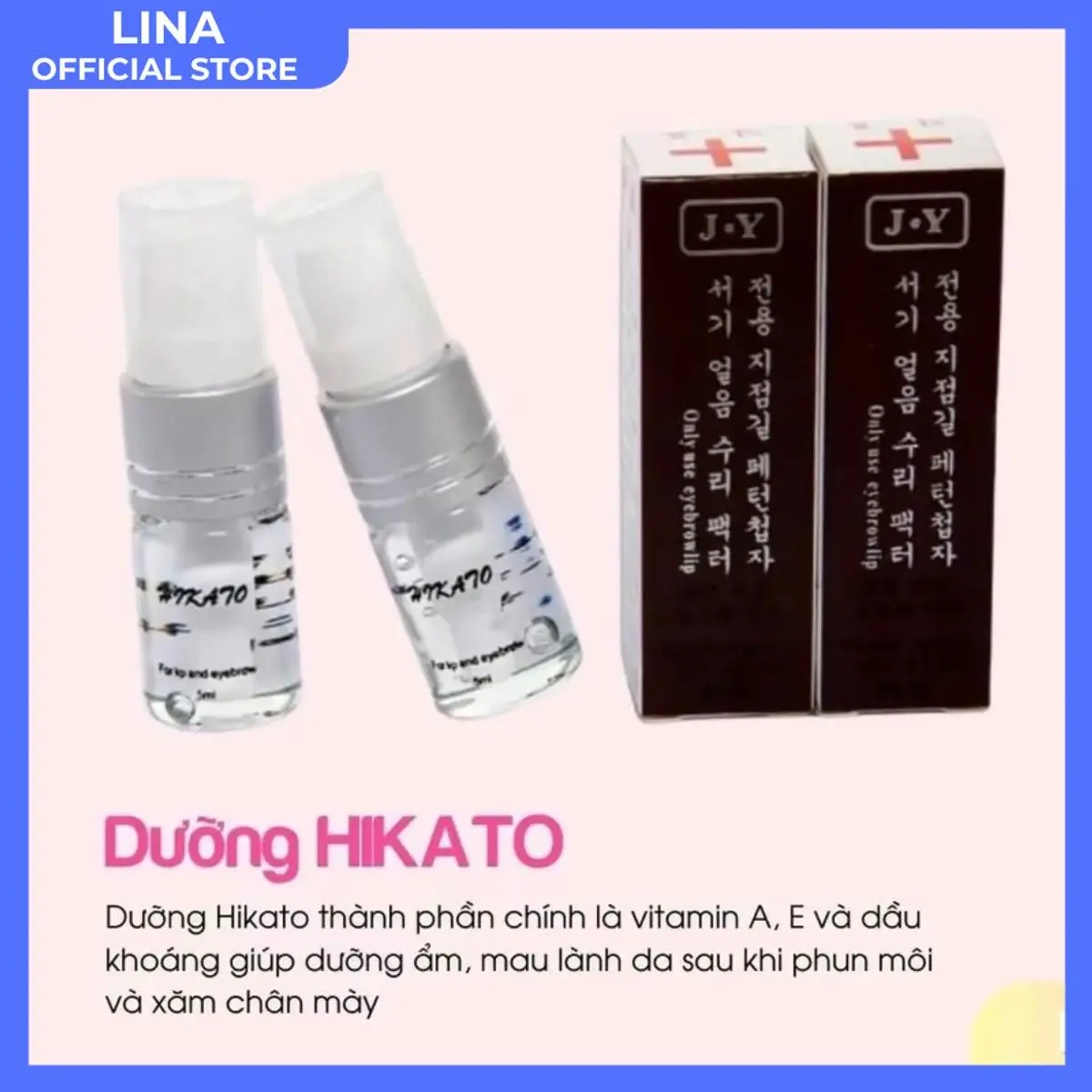Dưỡng Kích Màu Môi Trong Suốt Sau Phun Hikato 5ml Women Làm Đẹp Da Nữ