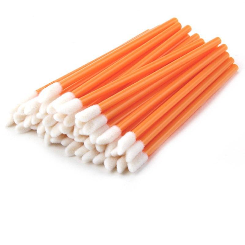 Product Introduction of 50pcs Diposable Lip Brush Makeup Mascara Wands Lipstick Micro Brushes Applicators Cleaner 9