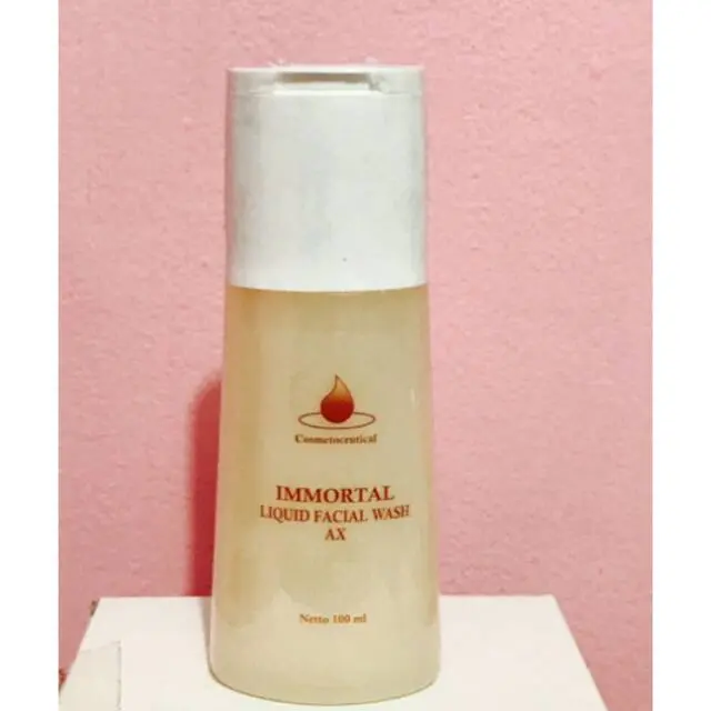 immortal liquid facial wash ax / immura facial wash acne series