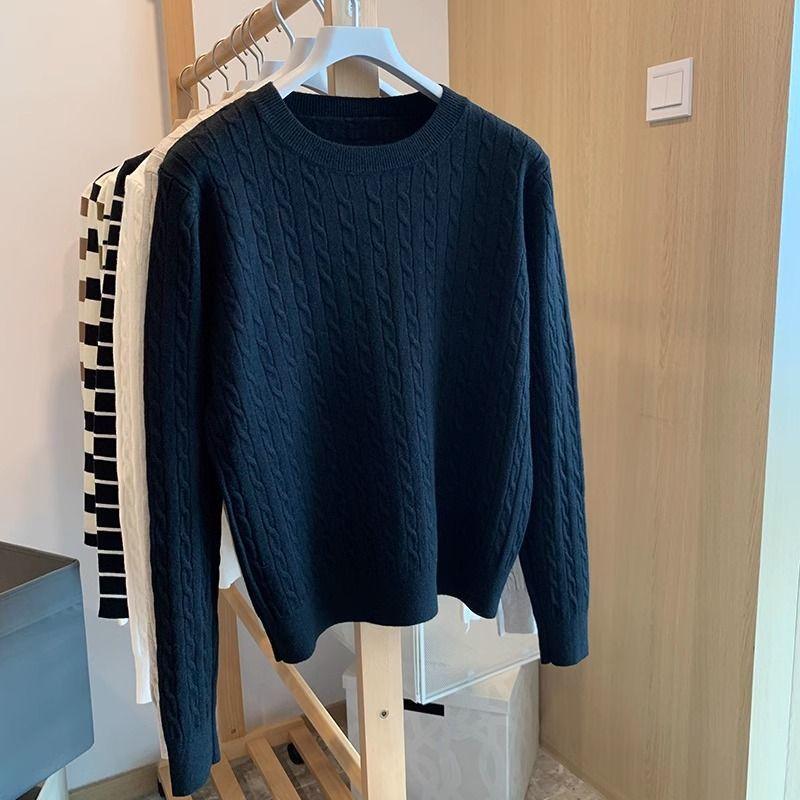 Product Introduction of Sweater Women's All-Match Loose Outer Wear Sweater Top 13