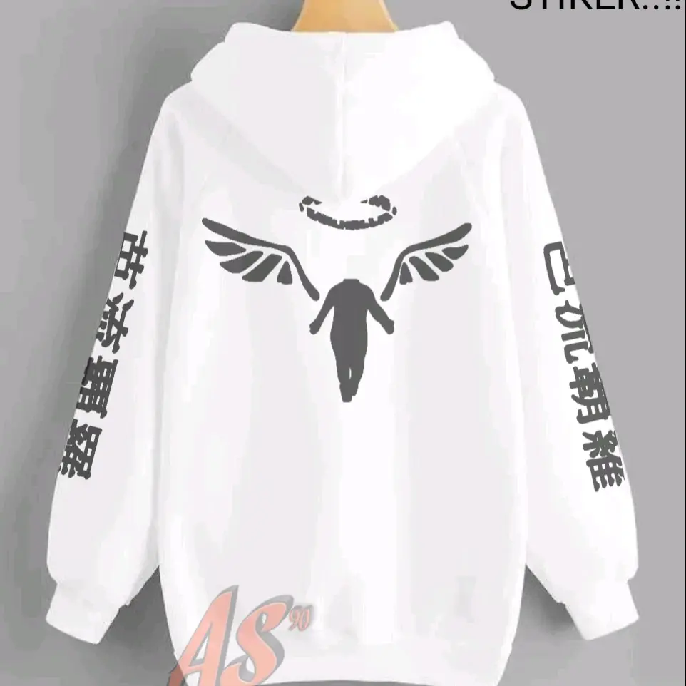 Hoodie Valhalla // Hoodie Tokyo Revenger // Hoodie Anime  // Baji Sweater Fleece Pria