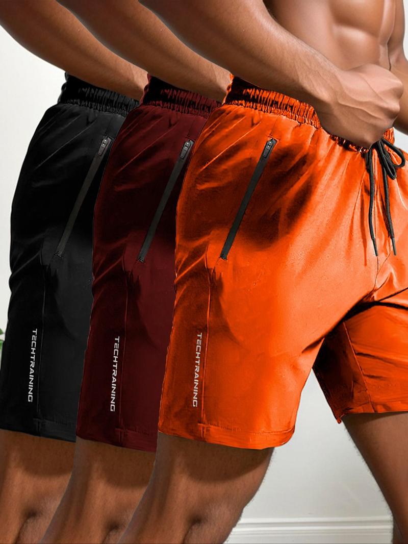 Quick Drying Material】 Made from quickdrying woven plain polyester, these shorts ensure