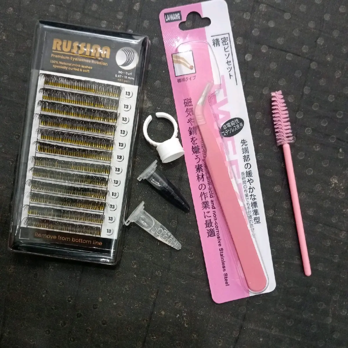 paket 6in1 Russian murah banget Bulumata Lem