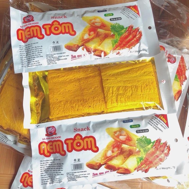 [Combo 30 Gói] Nem Tôm, Đồ Ăn Vặt Tuổi Thơ 3