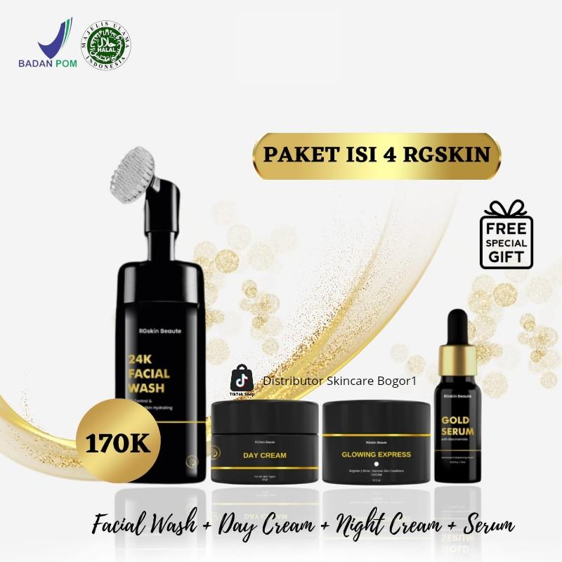 RG SKIN GLOWING EXPRESS BEAUTY Facial Mencerahkan Wajah Melembutkan Perawatan Memudarkan Memutihkan Muka 1