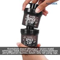 Gambar ALLTREK Tempat Bumbu Stackable Seasoning Container - Black dari Alltrek indonesia Kota Administrasi Jakarta Barat 4 Tokopedia