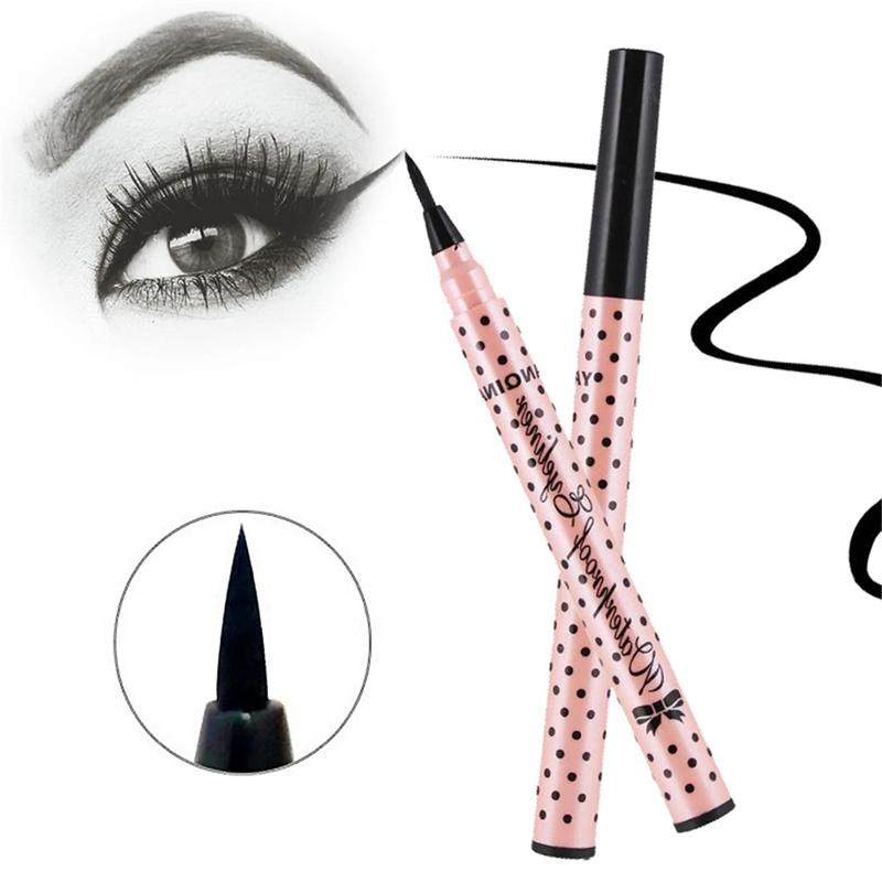 Product Introduction of 5 style of black liquid eyeliner shade brown make up eye liner pencil color eyeliner waterproof eyeliner eyes makeup stencil 42
