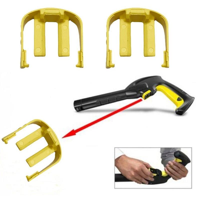 Durable Yellow C Clips Replacement Cleaning Tools Plastic Connector Replacement Home Appliance Parts Car Wash Quick Connector For Karcher K2 K3 K7 Pressure Washer 1