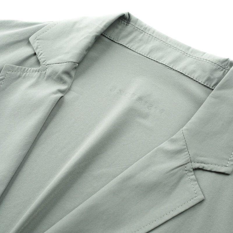 Product Introduction of Thin, loose men's suit for summer. Sun Protection Coat Ice Silk Casual Business Style Sun Protection Coat for Men 21