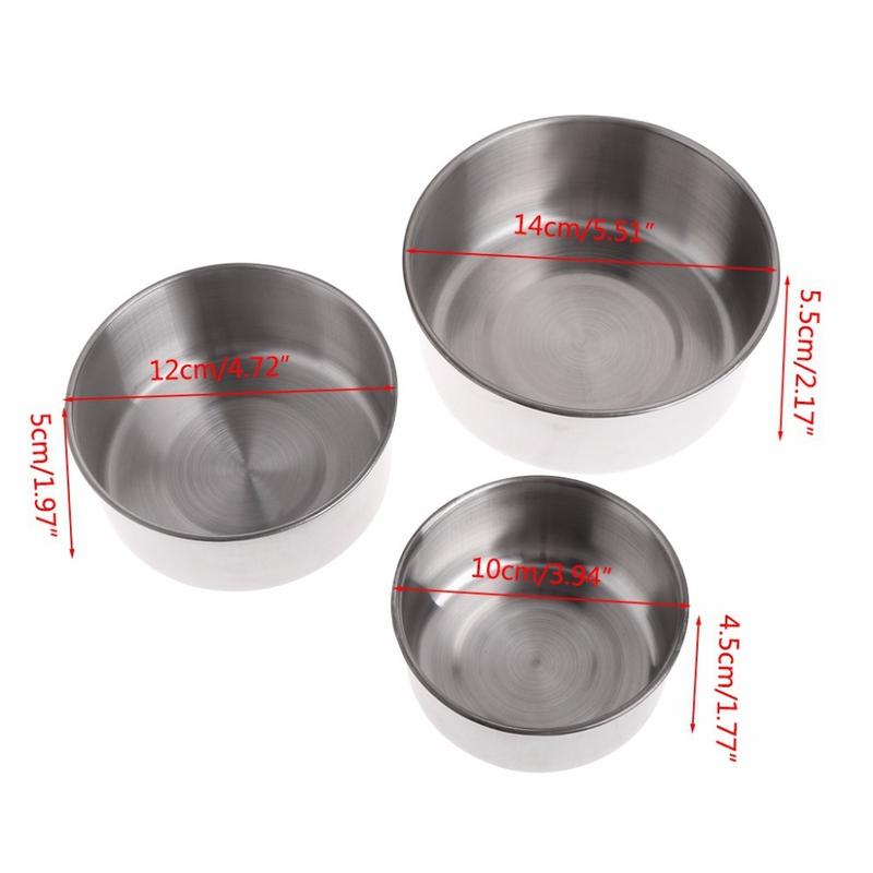 Product Introduction of Stainless Steel Rabbit Pet Food Dish Hamster Stainless Steel Clamp-on Water Drinker Bird Feeder Parrot Feeding Bowl Cage Cup 2