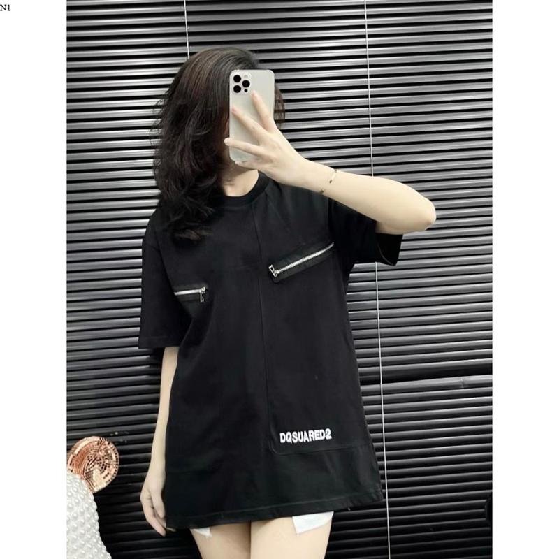 Bộ Quần Áo DSQ Khóa Ngực Mới 040 Phối Quần DSQ Chất liệu Cootn Thoáng Mát Mềm Mịm Hottrend Nam Nữ 2025