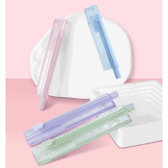 Studymate Blue Metal Ruler Jual StudyMate 2in1 Penghapus + Penggaris Pastel Estetik | Ruler Eraser ...