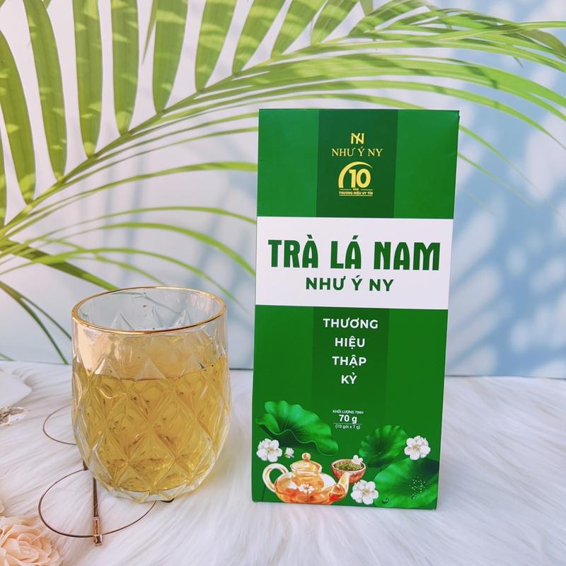 Trà Lá Nam Như Ý Ny hộp 12 túi tặng dây đo Nước Trà Tea Chè