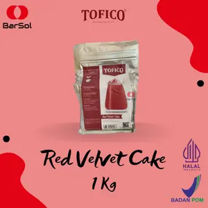 Tofico Powder Red Velvet Cake 1 Kg - Barsol Indonesia