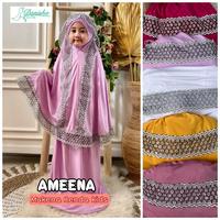 Gambar Mukena  Mukenah Anak Terbaru Ameena Kids Ori Danisha Hijab dari Lova Lipa Hijab Kota Tangerang Selatan 3 Tokopedia